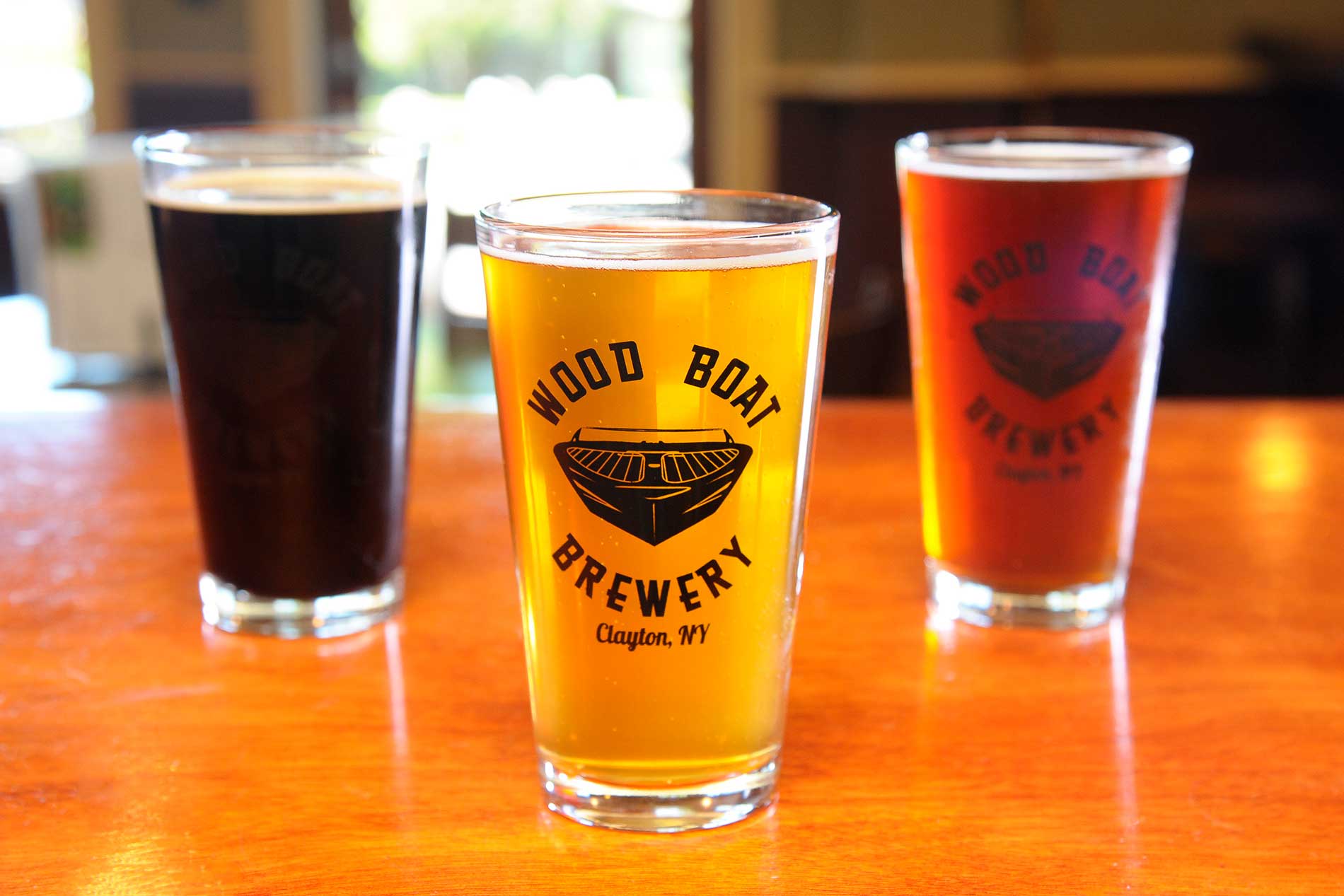 Wood Boat Brewery 1000 Islands Clayton NY